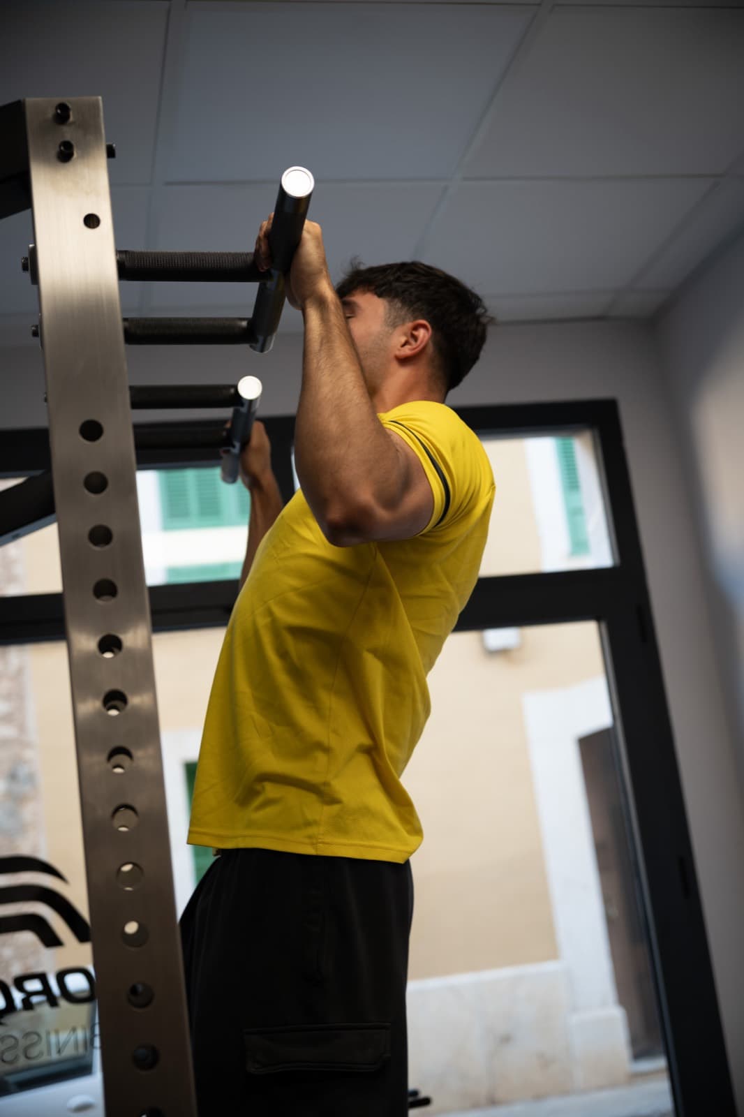 Interior del centro de entrenamiento Esforça't AF en Binissalem